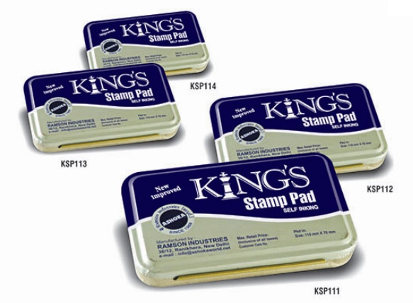 King's Stamp Pad (Metal)